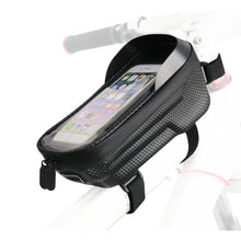 Заредете изображение във визуализатора на галерията – Bike frame bag with waterproof zipper FSBFB-451 black
