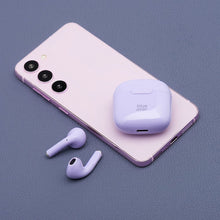 Заредете изображение във визуализатора на галерията – BLUE STAR wireless earphones bluetooth TWS FI7 purple
