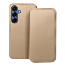 Заредете изображение във визуализатора на галерията – Калъф тип книга DUAL POCKET за SAMSUNG S25 златист
