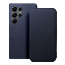 Заредете изображение във визуализатора на галерията – Калъф тип книга DUAL POCKET за SAMSUNG S25 Ultra тъмно син
