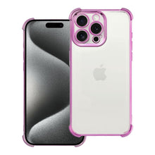 Заредете изображение във визуализатора на галерията – Гръб ANTISHOCK ELECTRO за IPHONE 15 Pro Max Pro розов
