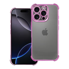 Заредете изображение във визуализатора на галерията – Гръб ANTISHOCK ELECTRO за IPHONE 16 Pro розов
