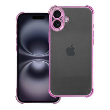 Заредете изображение във визуализатора на галерията – Гръб ANTISHOCK ELECTRO за IPHONE 16 Plus розов
