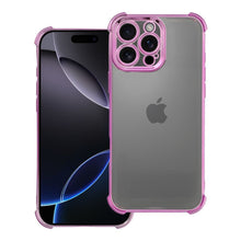 Заредете изображение във визуализатора на галерията – Гръб ANTISHOCK ELECTRO за IPHONE 16 Pro Max розов
