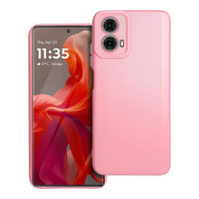 Заредете изображение във визуализатора на галерията – Гръб PASTEL SHINE за MOTOROLA G34 розов
