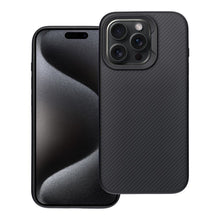 Заредете изображение във визуализатора на галерията – Carbon Elite Mag Cover compatible with MagSafe for IPHONE 15 PRO black
