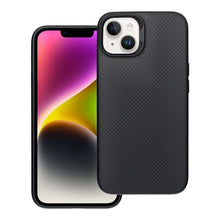 Заредете изображение във визуализатора на галерията – Carbon Elite Mag Cover compatible with MagSafe for IPHONE 14 black
