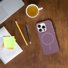 Заредете изображение във визуализатора на галерията – Glossy Mag Cover compatible with MagSafe for IPHONE 16 PLUS purple
