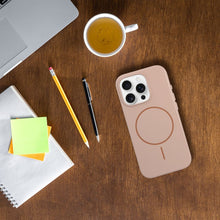Заредете изображение във визуализатора на галерията – Glossy Mag Cover compatible with MagSafe for IPHONE 13 PRO MAX desert gold
