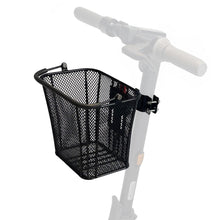 Заредете изображение във визуализатора на галерията – Bike / scooter metal basket for handlebar FSBKT-226 black
