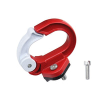 Заредете изображение във визуализатора на галерията – Hook for shopping for bike / scooter aluminum FS365-006 red white

