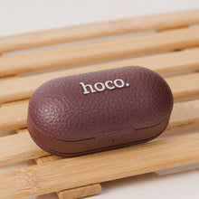 Заредете изображение във визуализатора на галерията – HOCO wireless earphone bluetooth TWS EQ19 brown
