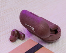 Заредете изображение във визуализатора на галерията – HOCO wireless earphone bluetooth TWS EQ19 brown
