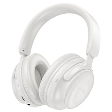 Заредете изображение във визуализатора на галерията – HOCO wire headphones bluetooth W53 morning mist white
