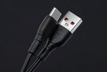Заредете изображение във визуализатора на галерията – BLUE STAR ECO cable 3A USB A to Type C PJ68-25-3 1m black
