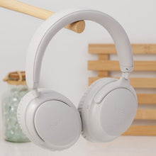 Заредете изображение във визуализатора на галерията – HOCO wire headphones bluetooth W53 morning mist white
