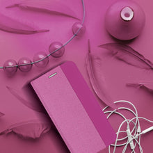 Заредете изображение във визуализатора на галерията – Калъф тип книга SENSITIVE за XIAOMI Redmi Note 14 4G (GLOBAL - 164,84mm x 78,15mm x 8,16mm) light розов
