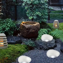 Заредете изображение във визуализатора на галерията – LED solar lamp in the shape of a stone 16 cm RC-K-1487
