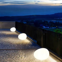 Заредете изображение във визуализатора на галерията – LED solar lamp in the shape of a stone 16 cm RC-K-1487
