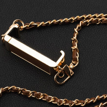 Заредете изображение във визуализатора на галерията – Chain / Rope with holder GLAMOUR fit all models 80mm max width BLACK
