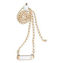 Заредете изображение във визуализатора на галерията – Chain / Rope with holder GLAMOUR fit all models 80mm max width WHITE
