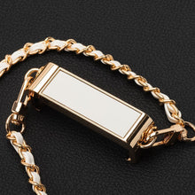 Заредете изображение във визуализатора на галерията – Chain / Rope with holder GLAMOUR fit all models 80mm max width WHITE
