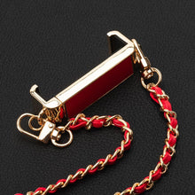 Заредете изображение във визуализатора на галерията – Chain / Rope with holder GLAMOUR fit all models 80mm max width RED
