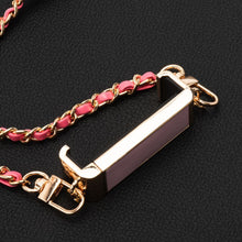 Заредете изображение във визуализатора на галерията – Chain / Rope with holder GLAMOUR fit all models 80mm max width PINK
