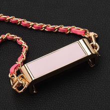 Заредете изображение във визуализатора на галерията – Chain / Rope with holder GLAMOUR fit all models 80mm max width PINK
