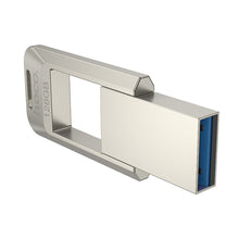 Заредете изображение във визуализатора на галерията – HOCO pendrive USB A + USB C UD16 128GB USB3.0
