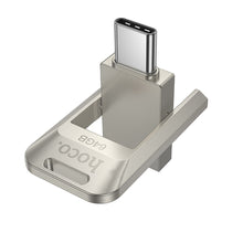Заредете изображение във визуализатора на галерията – HOCO pendrive USB A + USB C UD17 64GB USB3.0
