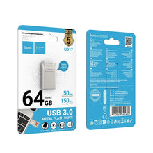 Заредете изображение във визуализатора на галерията – HOCO pendrive USB A + USB C UD17 64GB USB3.0

