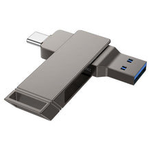Заредете изображение във визуализатора на галерията – HOCO pendrive USB A + USB C UD15 128GB USB3.2
