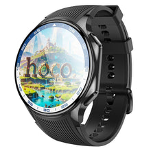 Заредете изображение във визуализатора на галерията – HOCO smartwatch with call function AMOLED Y24 black
