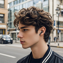 Заредете изображение във визуализатора на галерията – HOCO wireless earphones bluetooth TWS EQ15 black

