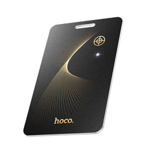 Заредете изображение във визуализатора на галерията – HOCO intelligent positioning anti-lost device card shape E92 black
