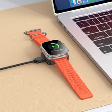 Заредете изображение във визуализатора на галерията – HOCO wireless charger compatible with APPLE iWatch 2,5W CQ16C black

