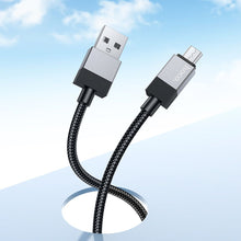Заредете изображение във визуализатора на галерията – Кабел Hoco USB A to Micro USB 2,4A X110 1 m черен
