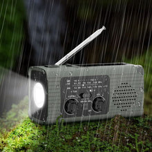 Заредете изображение във визуализатора на галерията – PRISTAR radio FM with flashlight 4000 mAh YX318 gray
