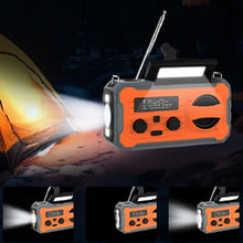 Заредете изображение във визуализатора на галерията – PRISTAR radio FM with flashlight 4000 mAh YX328 orange

