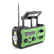 Заредете изображение във визуализатора на галерията – PRISTAR radio FM with flashlight 4000 mAh YX328 green
