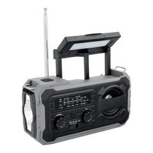 Заредете изображение във визуализатора на галерията – PRISTAR radio FM with flashlight 4000 mAh YX328 black
