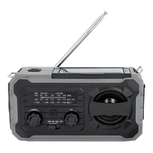 Заредете изображение във визуализатора на галерията – PRISTAR radio FM with flashlight 4000 mAh YX328 black

