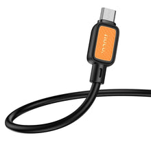 Заредете изображение във визуализатора на галерията – Кабел Hoco USB A to Micro USB 2,4A X108 1 m черен
