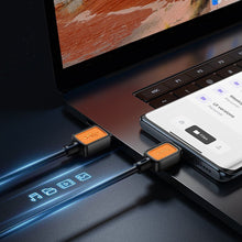 Заредете изображение във визуализатора на галерията – Кабел Hoco USB A to Micro USB 2,4A X108 1 m черен
