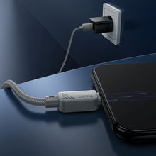 Заредете изображение във визуализатора на галерията – Кабел Hoco USB A to Micro USB 2,4A X113 1 m сив
