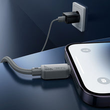 Заредете изображение във визуализатора на галерията – Кабел Hoco USB A to Lightning 2,4A X113 1 m сив
