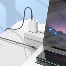 Заредете изображение във визуализатора на галерията – Кабел Hoco Type C to Type C 3A 60W U121 1,2 m черен
