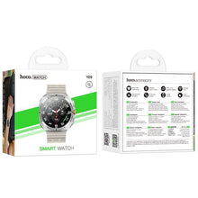 Заредете изображение във визуализатора на галерията – HOCO smartwatch with call function Y29 silver
