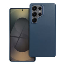 Заредете изображение във визуализатора на галерията – Гръб LEATHER MAG COVER за SAMSUNG S25 ULTRA indigo син
